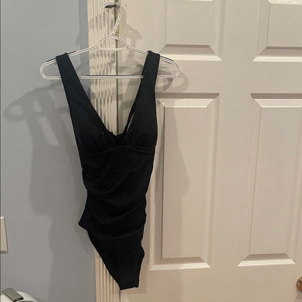 Cupshe Black  One-Piece Swimsuit